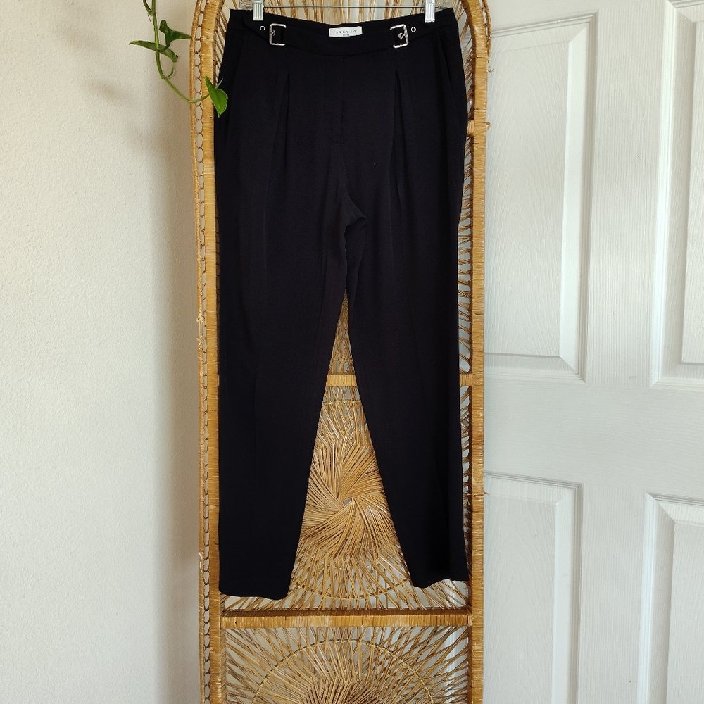 Sandro paris pants with belt